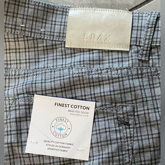 NWT Men’s Brax Chuck Modern Fit Cotton Casual Pants Size 40x32 - Picture 16 of 16